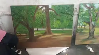 Tree sill painting beautiful ❤️ 
