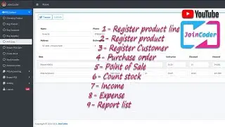 POS system full control (Point of Sale) | Laravel 8 & Mysql