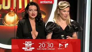 Bomba cu amulete cere un invitat pe măsură! Anca Dinicu a degustat preparatele chefilor!
