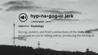 “The Fall (Hypnagogic Jerk)” Prod. CORBEAUX | Spoken Word Poetry | Hip Hop Poetry