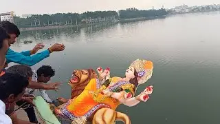Hyderabad Devi visarjan 2021 | Durga visarjan 2021 | durga murti visarjan 2021 | durga immersion