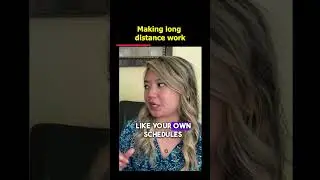 Making long distance dating work #shorts