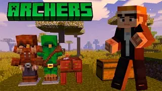 Улучшение лука в Майнкрафт // Archers (RPG Series) // Minecraft Mods // Обзор Мода
