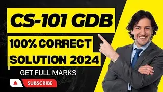 CS101 GDB Solution 2024 | CS101 GDB 2024 /CS101 GDB Solution Spring 2024 / CS101 GDB 2024/ CS101 GDB
