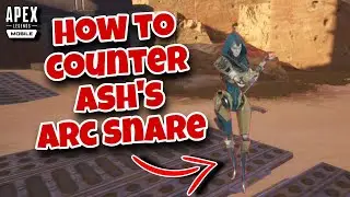 APEX LEGENDS MOBILE | HOW TO ESCAPE FROM ASH'S ARC SNARE | ASH TIPS AND TRICKS APEX LEGENDS MOBILE