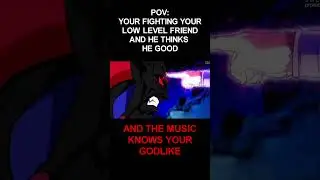 POV: You Are Fighting Your Low-Level Friend #meme #dragonballsuper