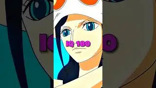 Luffy IQ #strawhats #onepiece #robin #nikorobin #luffy #anime #characters