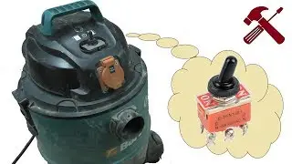 Repair of vacuum cleaner BORT BSS 1220 PRO - replacement of switch