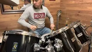 A short drum solo