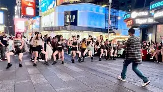 [kpop in times square] BABYMONSTER (베이비몬스터)  - 'FOREVER' Dance Cover | SideCam Ver.