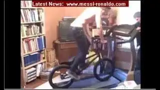Fail with the Bicycle on the Treadmill