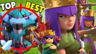 Ultimate TH13 Queen Charge Attack Strategies! (Top 4) Insane Variations Revealed! 💥👑