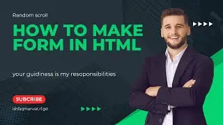 how to make form in html in hindi #html #css