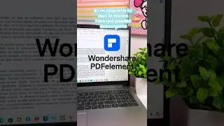 Hacks para estudiantes #hacks #pdfelement #pdf #wondershare