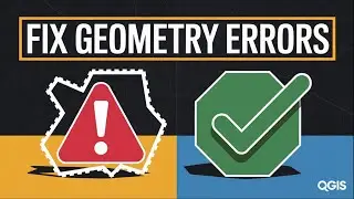 Fix Geometry Errors in QGIS | Step-by-Step Guide to Clean Shapefiles Easily!