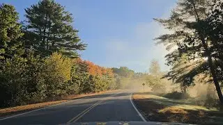 My drive to work in the foliage (HDR Version)