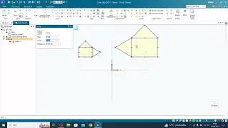 Solid Edge 2023 Free 2D -Eğitim Videoları –11 Aynalama Ölçeklendirme Uzatma Komutları