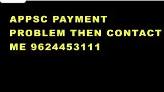 Appsc group 2 server|  Appsc servor problem| appsc group 2payment failed | refund issue | lastdate