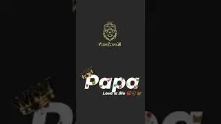 My dad my attitude 💞  papa love status 💞  best shayari for papa || dad viral status for reel || mom💖