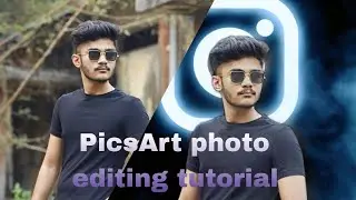 PicsArt photo editing tutorial new 2024 #picsart #trending #viral
