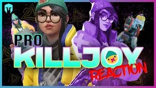 VALORANT PROS FIRST IMPRESSION OF NEW AGENT KILLJOY | IMMORTALS