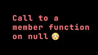 The problem with null