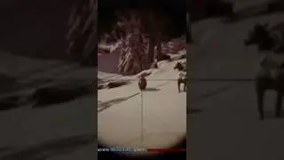 Перестрелка с охотниками и львами 