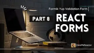 React Forms (Vite + TypeScript) | Formik With Yup Validation Form | Part 8
