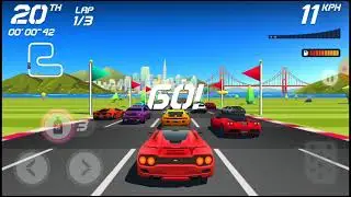 HORIZON CHASE GAMEPLAY OF 32 SECONDS