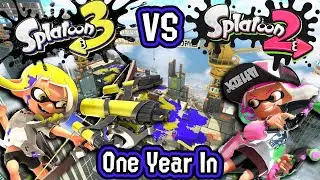 Splatoon 3 vs Splatoon 2: One Year In
