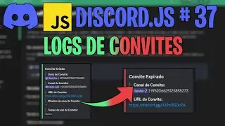Logs de Convites | InviteLogs | Discord.js V14 #37