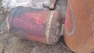 Делаю печь в баню. Начало