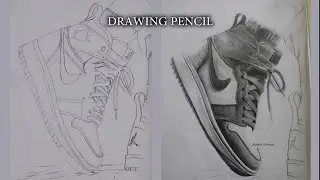 HoW To DraW NIKE SHOES || Realistic