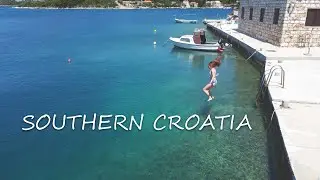 Beautiful Town in Southern Croatia - 4K Drone Footage