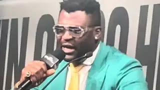 Francis Ngannou GETS EMOTIONAL discussing son & motivation to FIGHT FOR HIM in MMA RETURN