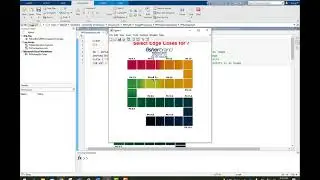 Using Matlab to setup a classification tree for colors on a PH strip