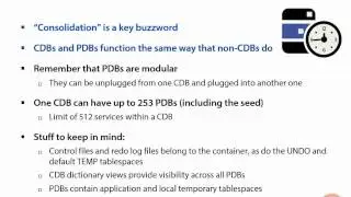44 Creating a Database in Oracle Database 12c Notes About Multi Tenant Databases