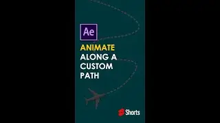 Rotate Along Path in After Effects | YouTube Short Video | 