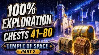 Temple of Space 100% Exploration Guide | 41-80 Chest Locations | Part 2 (Genshin Impact)