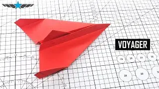 VOYAGER – The Ultimate Origami Paper Plane (Easy A4 Design with Amazing Flight!