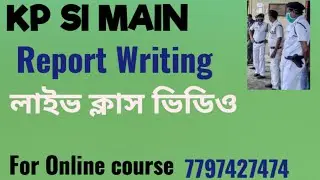 WBP KP SI Descriptive English|| Report Writing