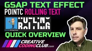 GSAP Rolling Text