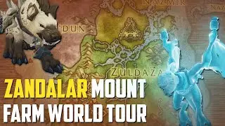 WoW Mount Farm World Tour — Zandalar Battle for Azeroth