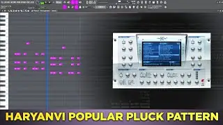 Haryanvi 3/8 Popular Pluck Pattern || How To Make Haryanvi Pluck Pattern With Fl Studio