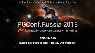 Distributed Point-In-Time Recovery with Postgres | Eren Basak