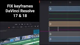 How to FIX broken presets in DaVinci Resolve 17 & 18 using KEYFRAMES