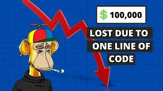 How these NFT Contracts lost Hundreds of Thousands due to one line of Code | Smart Contract Code