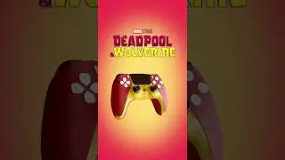 Deadpool & Wolverine PS5 Controller #ps5 #deadpool #marvel