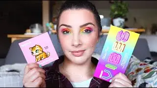 BATTLE OF THE BRIGHT MATTE PALETTES! Sugarpill Fun Size vs Violet Voss Bright Vibes