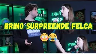 Brino Surpreende Felca no Meio da Lenda do Guaraná Antártica 😳😂